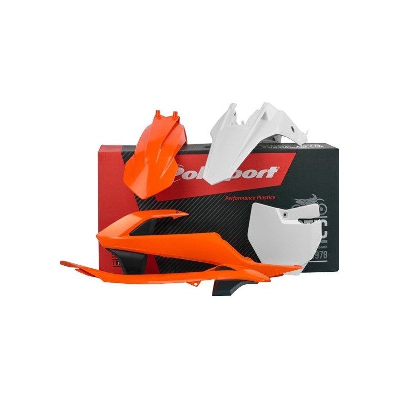 POLISPORT PROMOCJA KOMPLET PLASTIKÓW KTM SX 65 `16-20 KOLOR OEM